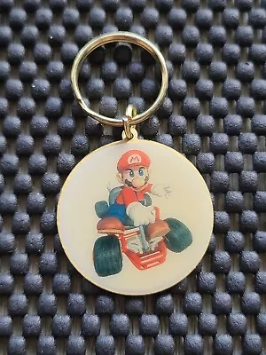 Vintage Nintendo Mario Kart 64 Medal Coin Keychain U.K. Rare Promo SNES N64 DS • $25