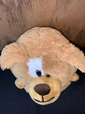 RARE TAN Mushabelly Chatter Dog Diche Plush Jay At Play WORKS! • $15.99