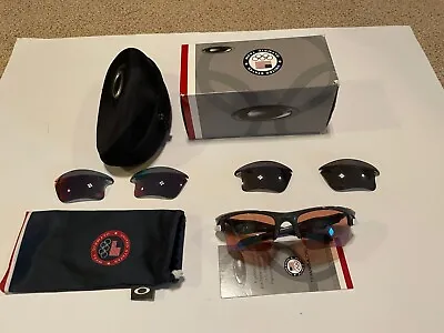 Oakley Fast Jacket XL Team USA Olympics Sunglasses-009156-14 • $289