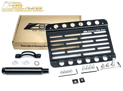 EOS Plate For 08-16 Volvo XC70 Front Bumper Tow Hook License Mount Bracket • $50