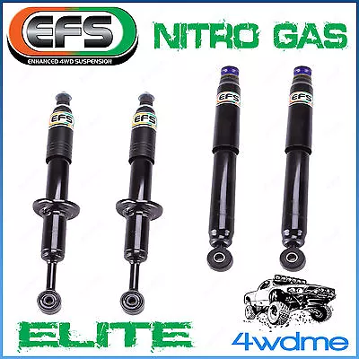 Fits Toyota Hilux N80 GUN126R EFS ELITE 4WD F+R Shock Absorbers 0-50mm Lift • $670