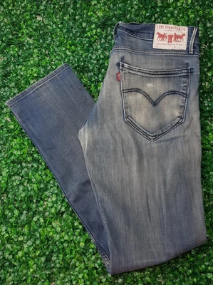 £13.99 • Buy Levi's Men's 519 Skinny Fit Blue Denim Jeans Distressed W31 L32