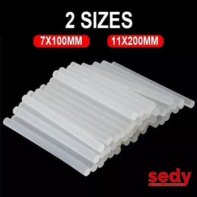 7mm/11mm X 200mm Bulk Clear Hot Melt Glue Sticks Adhesive Craft Stick Glue Gun • $255.89