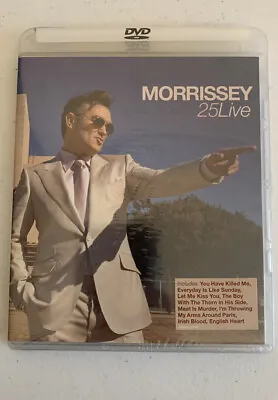 Morrissey: 25 - Live (DVD 2013)  Morrissey In Concert. Brand New Sealed. Rare. • $14.99