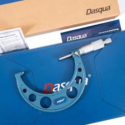 DASQUA 3-4 .0001 Premium 3-4 Inch Outside Micrometer Accurate Measurements With • $93.99