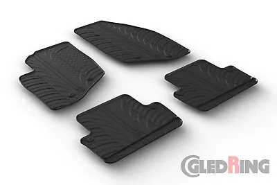 All Weather Rubber Floor Mats (fits 2001-2009 Volvo V70-S60) - 4 Pieces - Black • $99.99