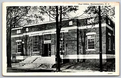 Postcard Post Office Hackettstown NJ N143 • $7.97