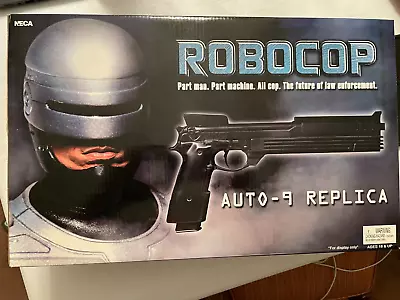 NECA Robocop AUTO-9 1:1 Prop Replica With BONUS PETER WELLER AUTOGRAPHS  READ!! • $450