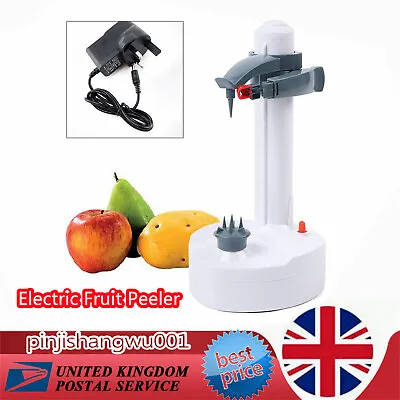 Electric Automatic Potato Peeler Machine Apple Peeler Vegetable Peeling Machine • £16.15