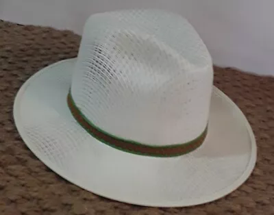 Vtg Mens Western Hard Shell Cowboy Hat Hecho En Mexico Corona Tijuana US 7 3/8 • $27