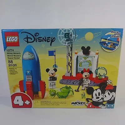 New In Box LEGO 10774 Disney Mickey Mouse & Minnie Mouse’s Space Rocket Set • $29.99