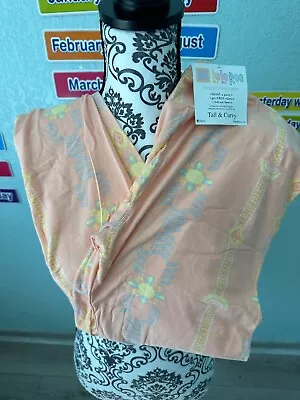  TC LuLaRoe Tall & Curvy Leggings Flowers Peach Yellow Blue NWT Vintage Retro • $7