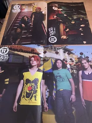 My Chemical Romance Magazine Posters Collection See Pics Gerard Way Etc • £12.99