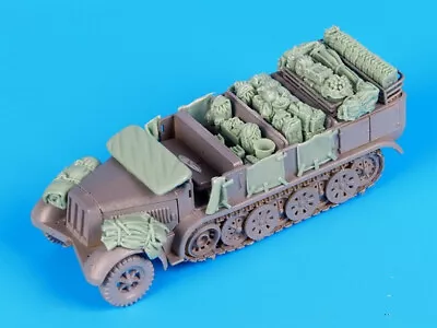 SdKfz 7 Afrika Korps Half-track 1/35 Resin Stowage Kit • £24.50