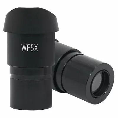 WF5X 20mm Eyepiece Ocular For Stereo Microscope With Eye Cups Mount 30mm 30.5mm • $11