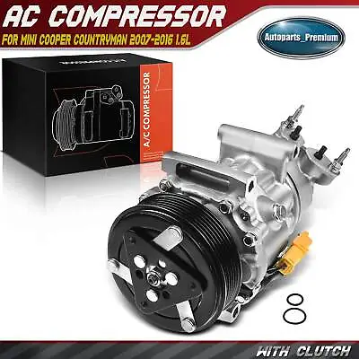 AC Compressor With SD6V12 Compressor For Mini Cooper Countryman 1.6L 64529223392 • $165.99