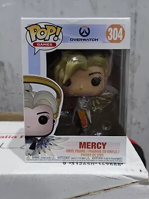 $20 • Buy Mercy #304 White Overwatch Pop Vinyl