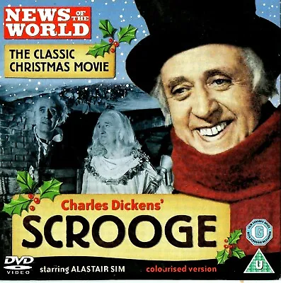 Charles Dickens : SCROOGE - Alastair Sim*Jack Warner*Kathleen Harrison PROMO DVD • £3