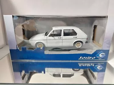 Solido VW Volkswagen Golf L Custom BBS Rims 1:18 Mint In Box • $81.09