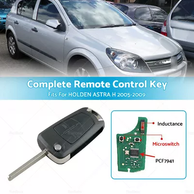 Complete Remote Control Key Fob 433MHZ Fits For HOLDEN ASTRA H 2005 - 2009 • $25