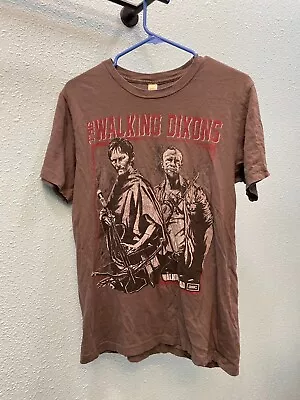 Adult Grey Medium The Walking Dead Meryl And Daryl Dixon Shirt • $20