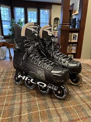 Mission DS7 Inhaler Men's Hockey Inline US Skate Sz 10E US 11.5 Used 2x • $175