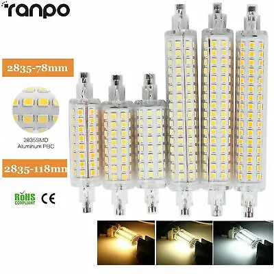 LED R7S 78mm 118mm Flood Light Bulb 12W 16W 2835 SMD Replacement Halogen Lamp RO • $4.80