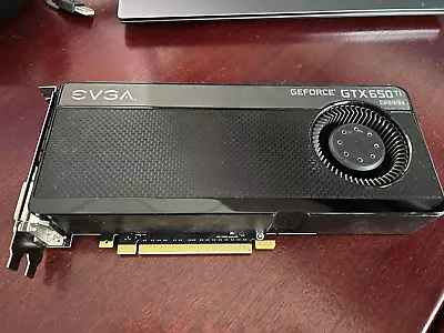 EVGA GeForce GTX 650 Ti BOOST 2GB GDDR5 PCI Express 3.0 SLI Support Video Card • $54.95