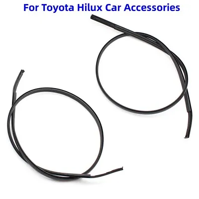 Car Accessories Left+Right Dual Cab Roof Moulding Mould Rubber For Toyota Hilux • $79.10