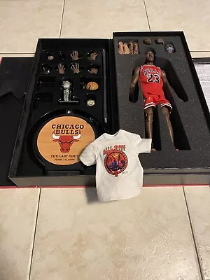 Michael Jordan Series 2 The Last Shot NBA 1/6 Enterbay Figure Upper Deck • $550