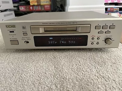 Denon DMD-F100 Personal Component System/ Minidisc Recorder/ Player - Gold • £100