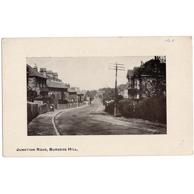 £9.99 • Buy BURGESS HILL Junction Road, Sussex Postcard Unused