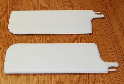 Sun Visor Set White LT/RT Side Fits Volkswagen Type1 Bug Convertible 1965-1972 • $119.99