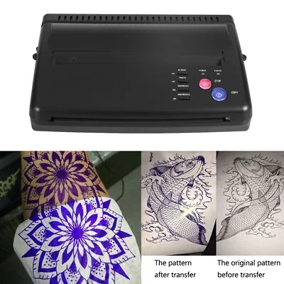 £139.32 • Buy Tattoo Transfer Copier Printer Machine Thermal Stencil Paper Maker Printer Tools