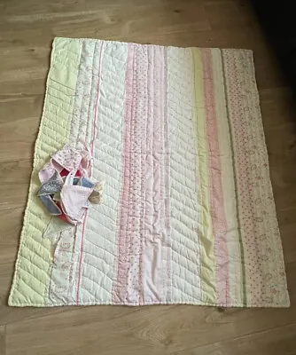 Laura Ashley Cot Bed Bedspread Girls • £35