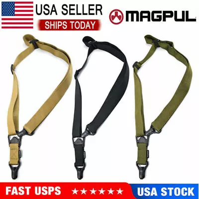 Magpul MS3 Dual QD Sling GEN 2 Single & Dual Point Sling Black MAG514 -US STOCK • $9.89