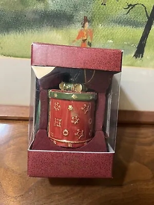 Villeroy & Boch My Christmas Tree Round Gift Box Ornament Present  Rare • $24.50