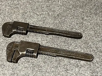 2 Vintage Monkey Wrenches - B.H.M. Corp 9 Inch And Unbranded 9 Inch Auto • $5.95