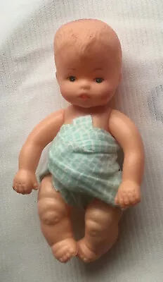 Vintage Baby Boy Doll Made In Hong Kong 6 Inches Small • $8