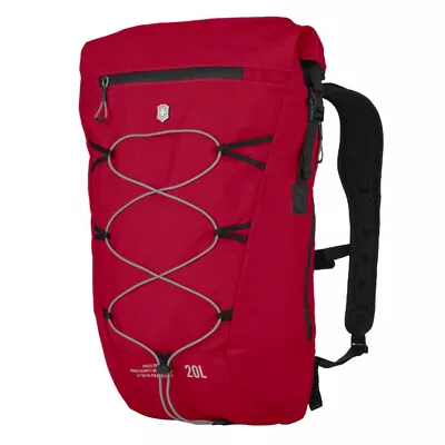 Victorinox Altmont Active Lightweight Rolltop Backpack  20 Litre Red • $101.45