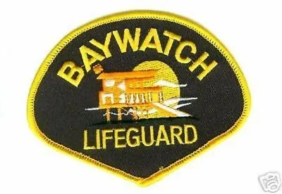 NBC TV BAYWATCH BAY WATCH LA LIFEGUARD JACKET Iron-on PATCH 4  • $22.32