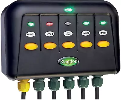 £86.89 • Buy Blagdon 1040235 Powersafe Garden & Pond Safe Weatherproof Electrical Switch Box,