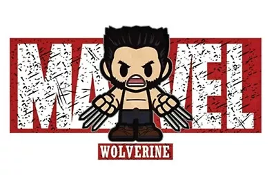 Wolverine Patch Iron On Graphic Heat Transfer Applique 3.15  X 1.65  Marvel • $6.64