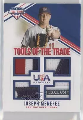 2018 USA Baseball Stars & Stripes Tools Of The Trade Prime /25 Joseph Menefee • $11.75