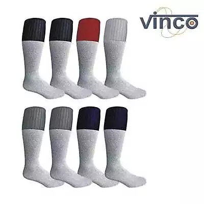 3-12 Pair Mens Winter Thermal Socks Warm Heavy Duty Insulated Tube Sox Size 9-15 • $9.99