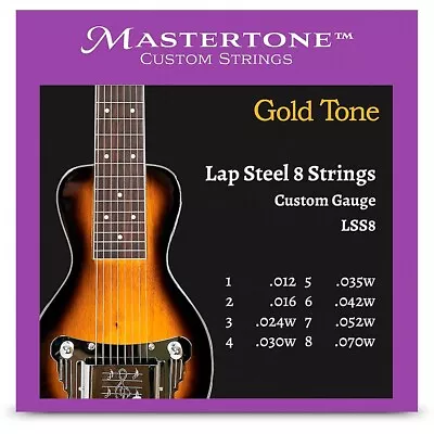 Gold Tone LSS8 Lap Steel 8 Strings • $11.99