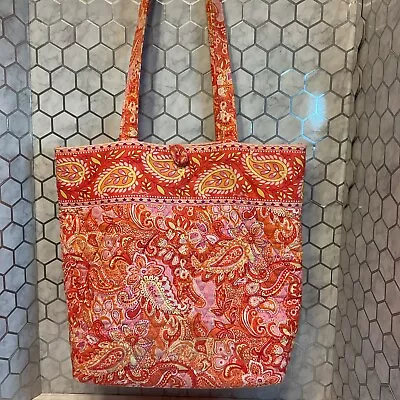 Retired Vera Bradley Sherbet Sherbert Tote Bag • $15