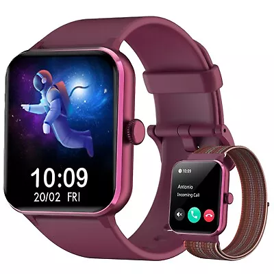 2024 New Smart Watch For Men/Women Waterproof Smartwatch Bluetooth Call IPhone • $29.99