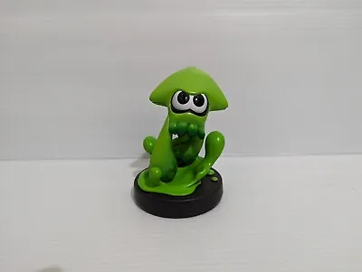 Nintendo Amiibo Inkling Squid Character Figure - Green Gaming Character Splatoon • $34.95