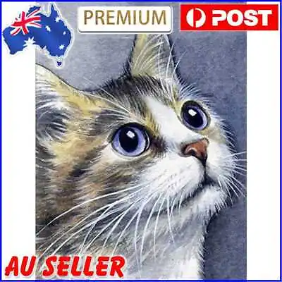 $11.45 • Buy 5D Diamond Painting Cat Full Round Drill DIY Wall Art Crafts Kits (B4190)